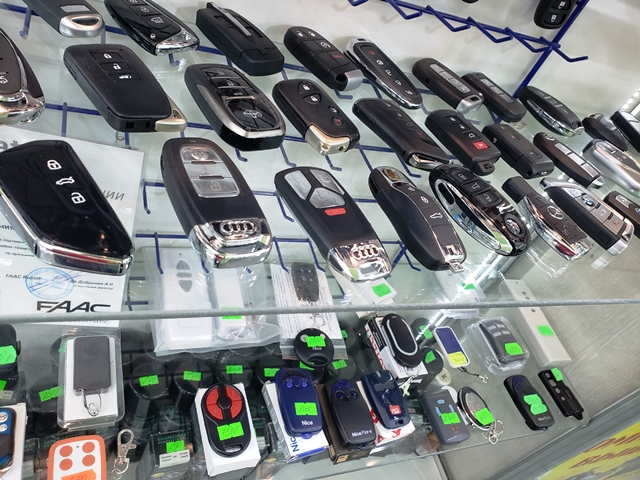 Automobilių raktų korpusai Vilniuje