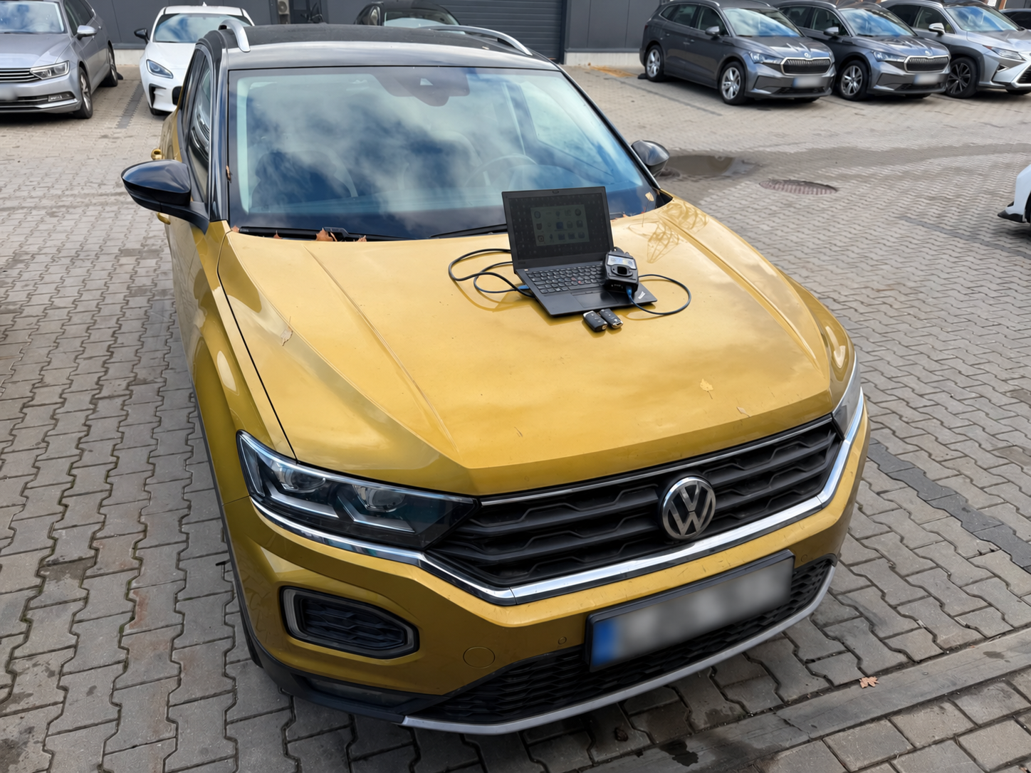 Volkswagen T-Roc 2019 papildomo Keyless rakto programavimas Vilniuje